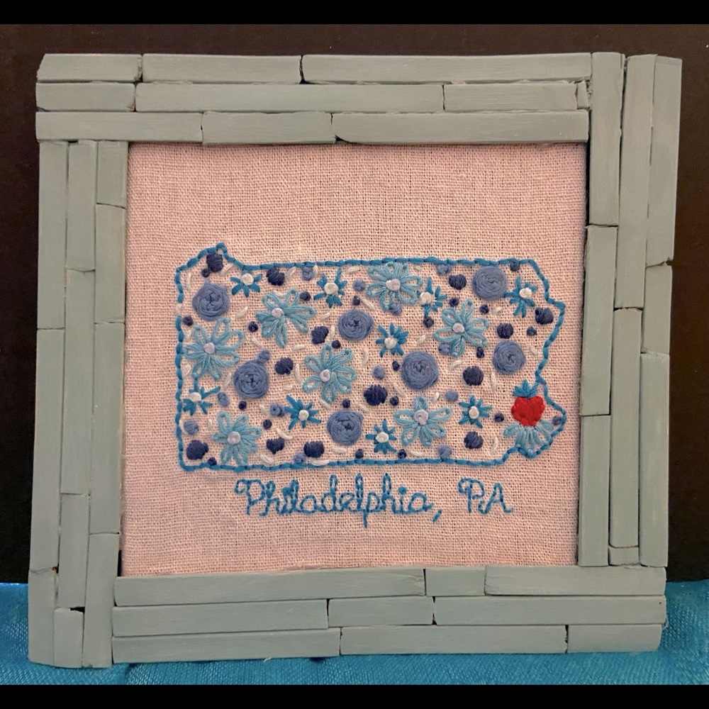 New-Handcrafted Philadelphia PA Embroidery